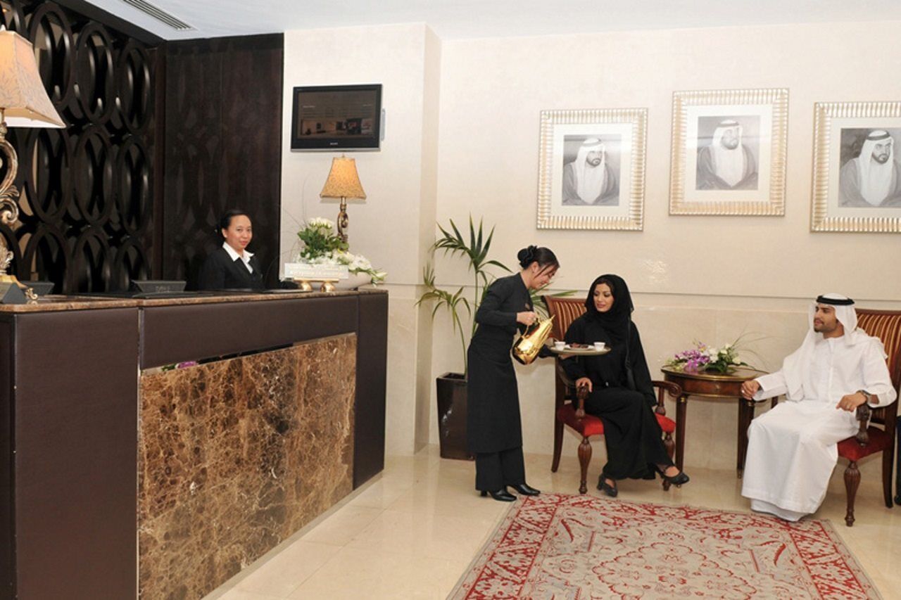 The Eclipse Boutique Suites Abu Dhabi Restoran foto